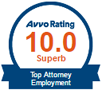Avvo Top Rated Employment Attorney